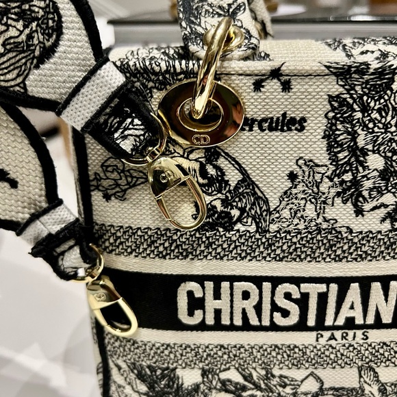 Christian Dior Medium Lady D-Lite Bag - Picture 8 of 12